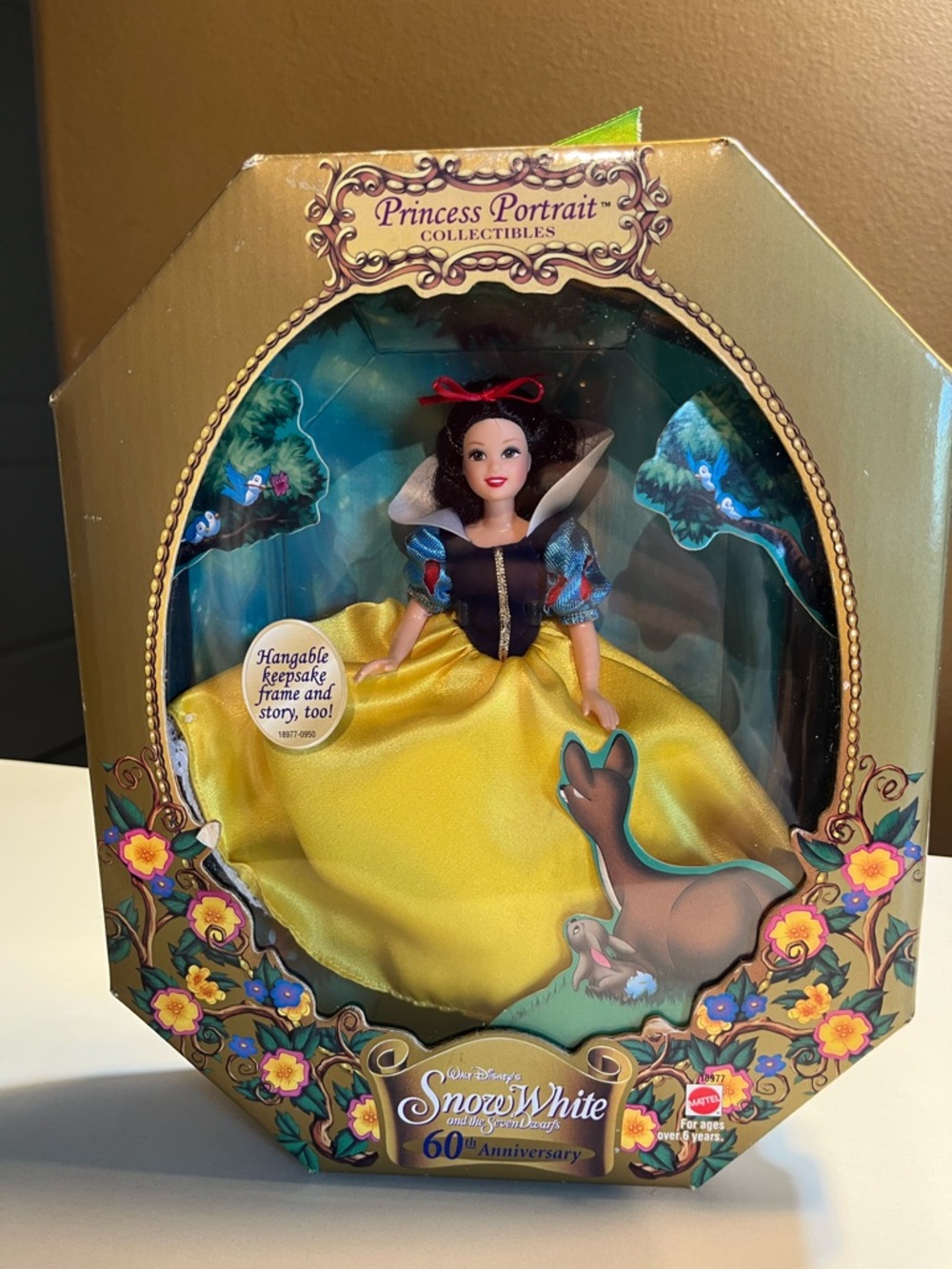 Snow White 60th Anniversary Doll. NIB